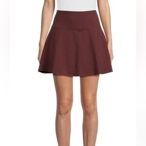 Athletic Works Burgundy Skater Skirt